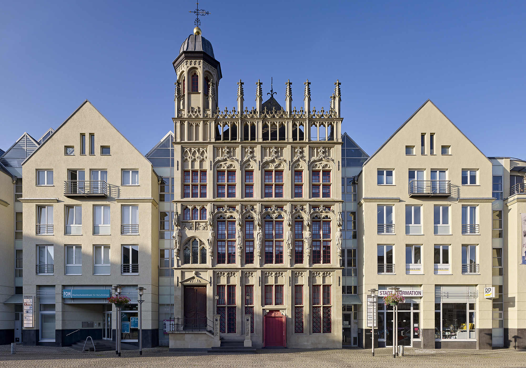 Fassadensanierung Trappzeile, Großer Markt, 46483 Wesel